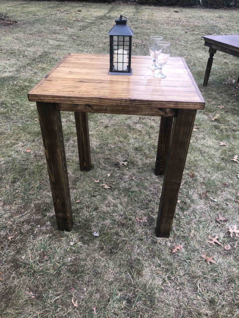 Unique Rustic Farmhouse Cocktail Tables Vicars Built Rentals