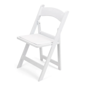 White Padded Chair