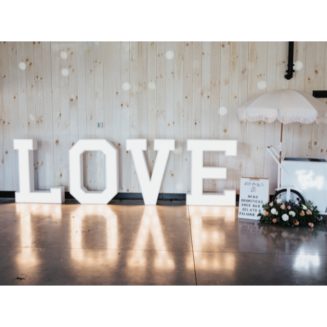 Love Large Letters Giant LOVE Letters - Vicars Built Rentals