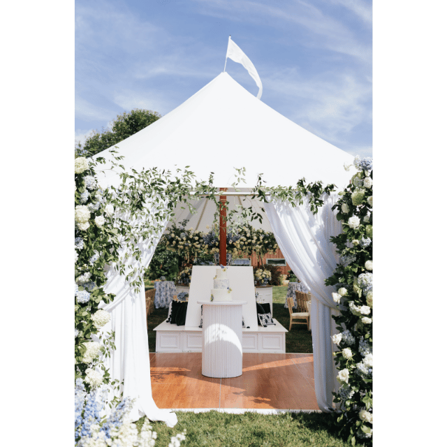 Ivory Cocktail Table